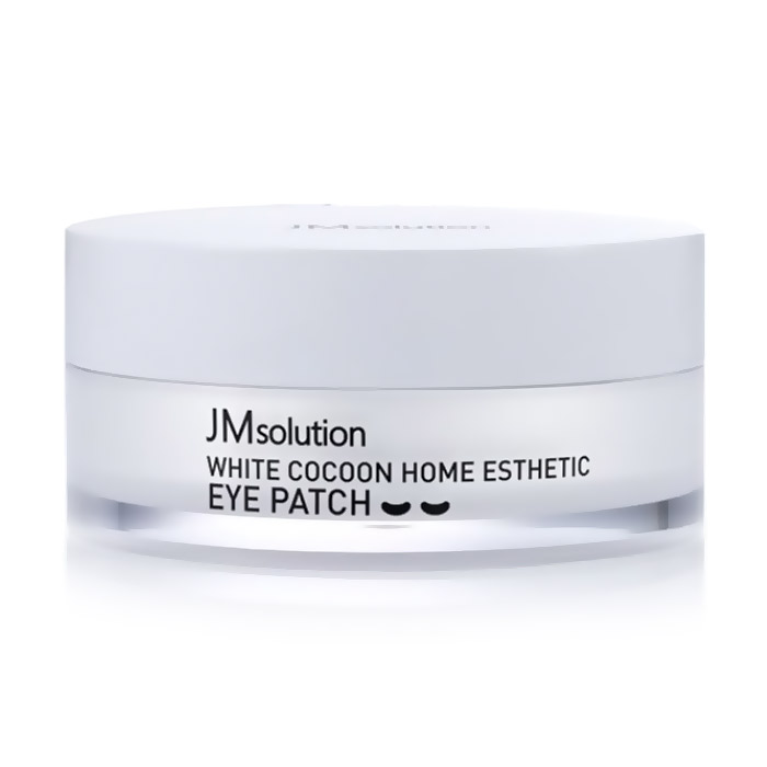 Омолоджувальні патчі для шкіри навколо очей JMsolution Silky Cocoon Home Esthetic Eye Patch з екстрактом перлів і білого кокона, 60 шт
